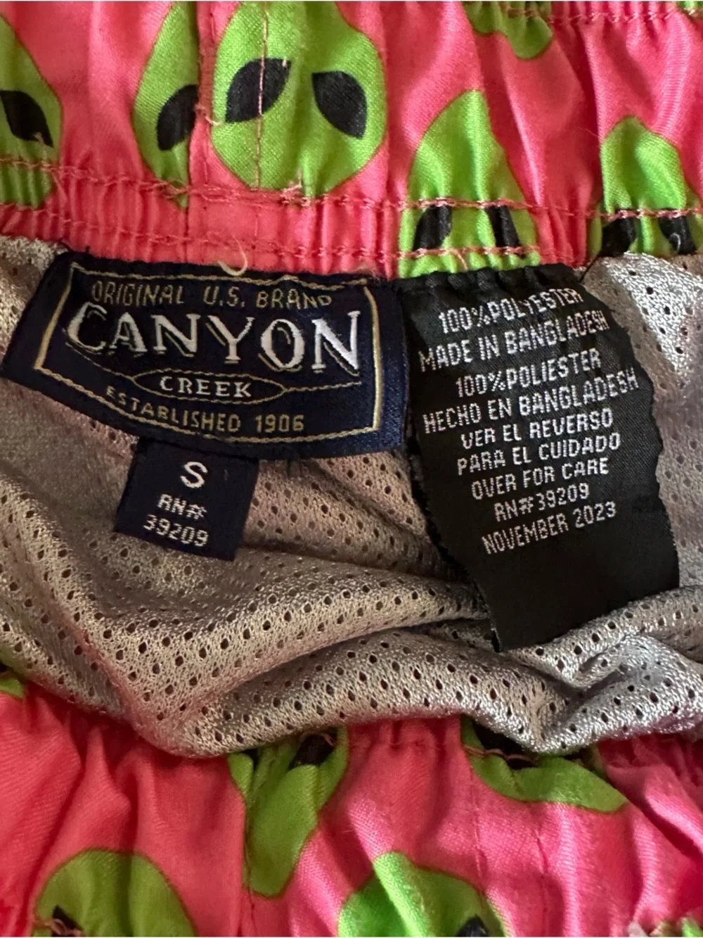 EUC 3-Pack Men’s Swim Trunks—size Small